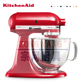 KitchenAid 5KSM150PS 进口ka厨师机家用多功能搅拌料理机和面机